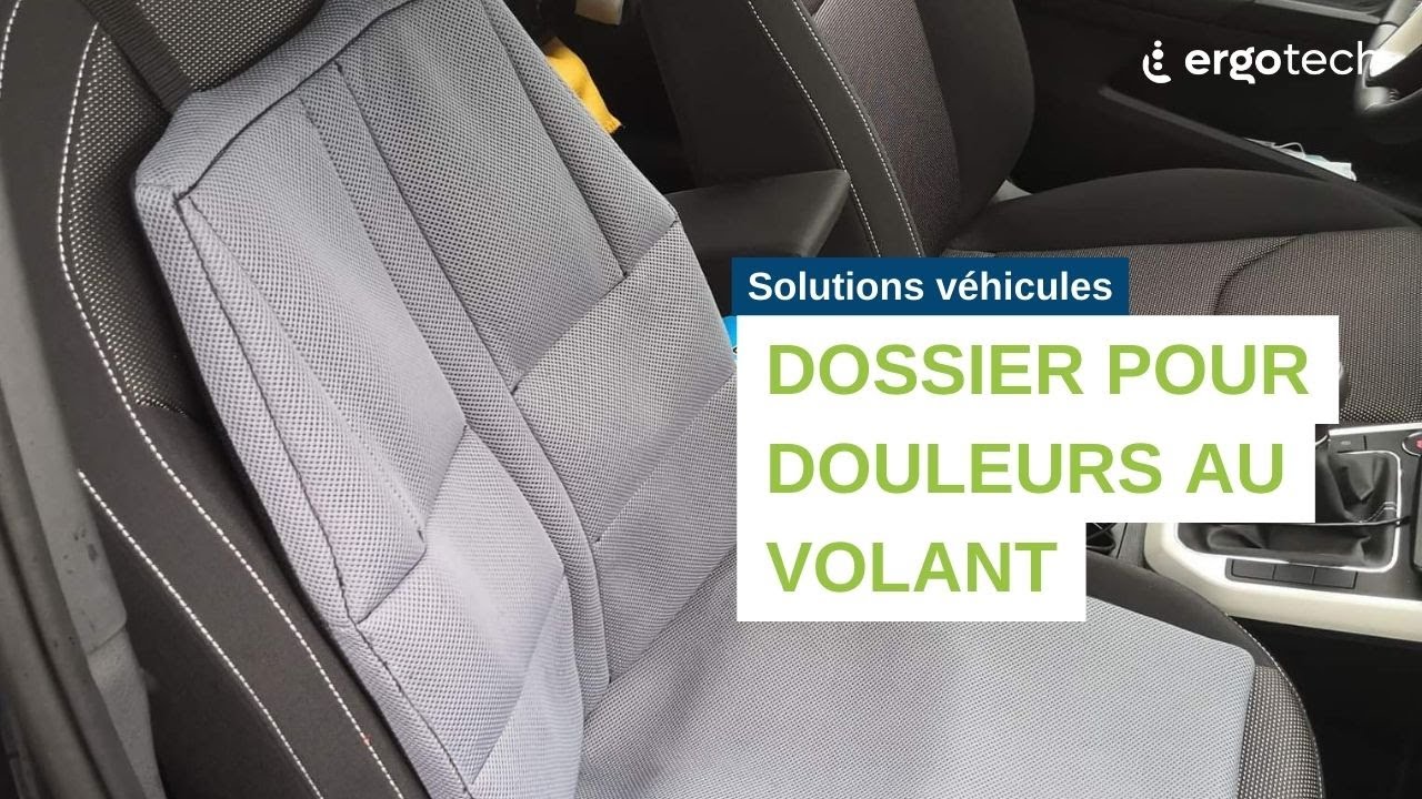 Ergoback : dossier contre les douleurs liées à la conduite