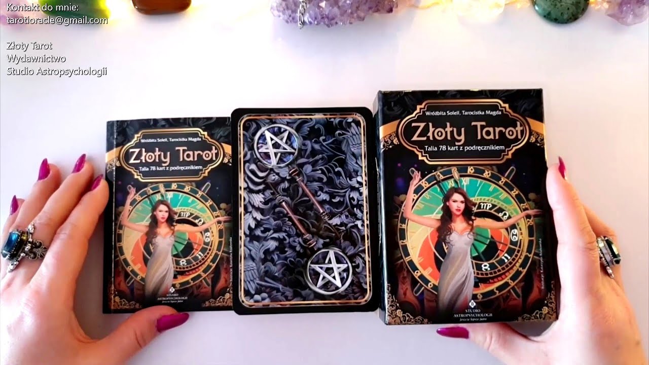Złoty Tarot. Karty. Książeczka. Recenzja 🔔 PL