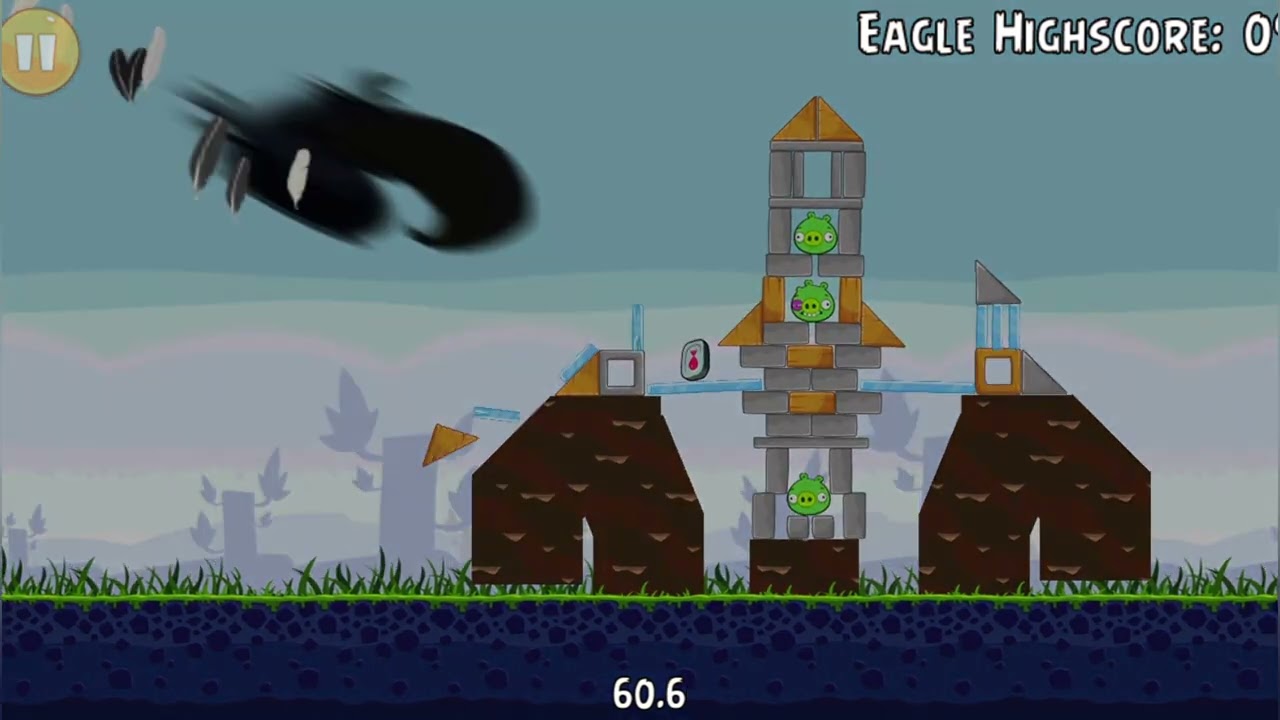 Angry Birds 4K Classic Unused Levels(part 12)