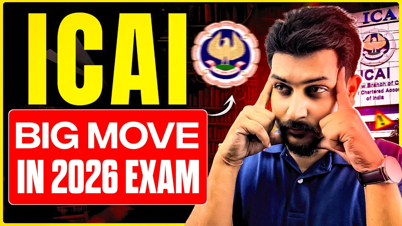ICAI&rsquo;s New Game Plan for CA Exams 2026 &ndash; Are You Ready?