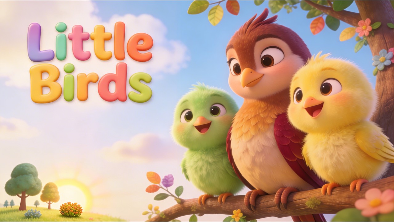 Bird Song for Kids | Little Birds & Animal Friends | Songs for Little Movers