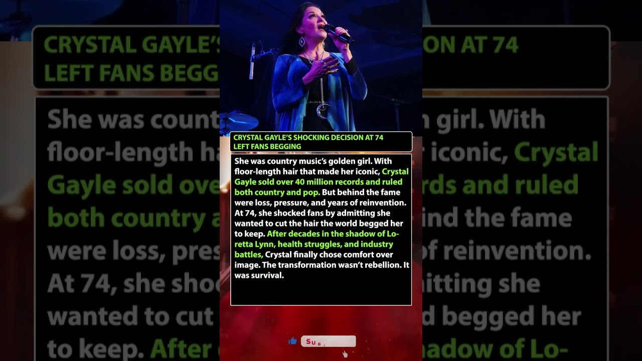 Crystal Gayle’s Shocking Decision at 74 Left Fans Begging