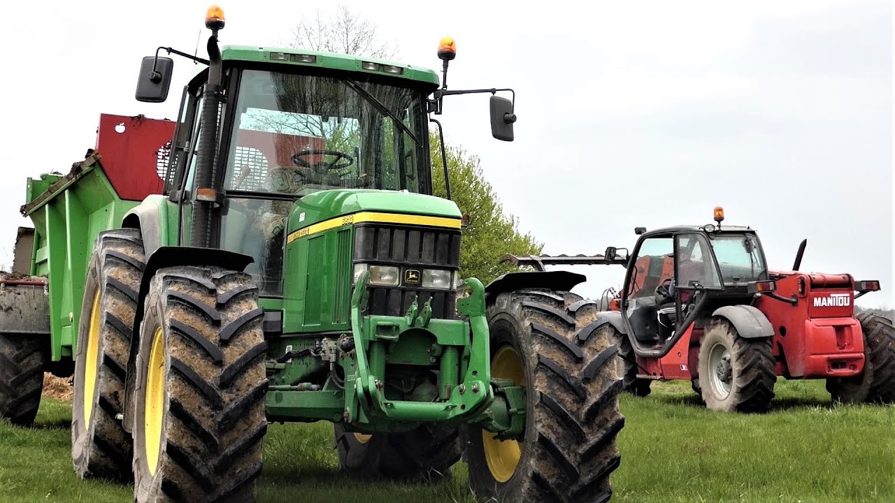 RYCZĄCY JELEŃ! 🔥 Obornik 2021 na pełnej | John Deere 6810 & Unia Apollo & Manitou