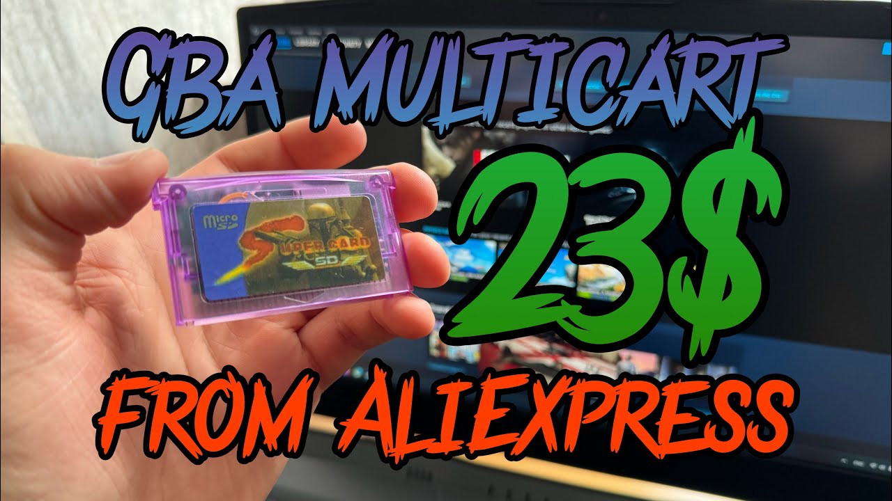 23 Dollar Nintendo Gameboy Advance Multicart (The Super Card SD)