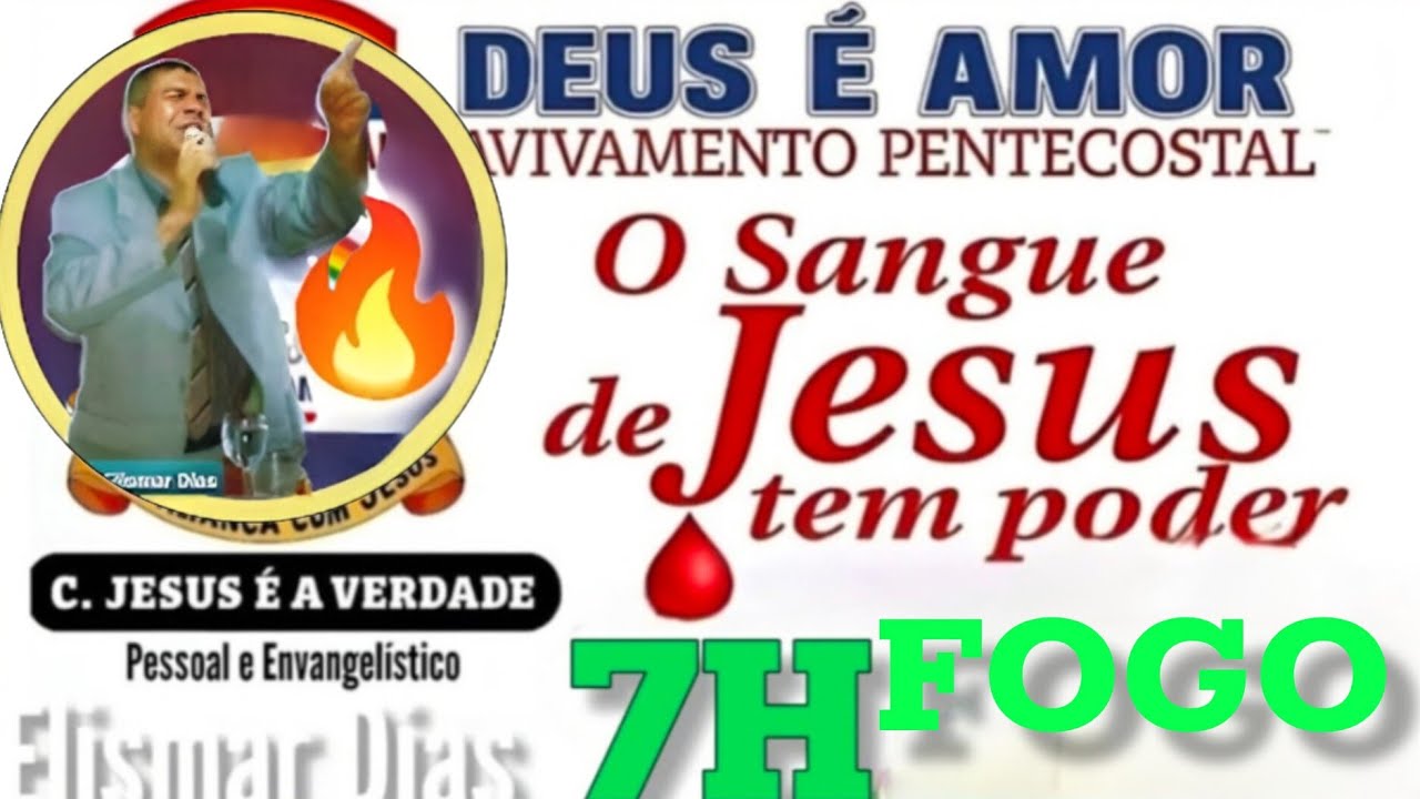 🔥 ORAÇÃO DE FOGO 7H - JEJUM DA LIBERTAÇÃO E RENOVO ESPIRITUAL PENTECOSTAL