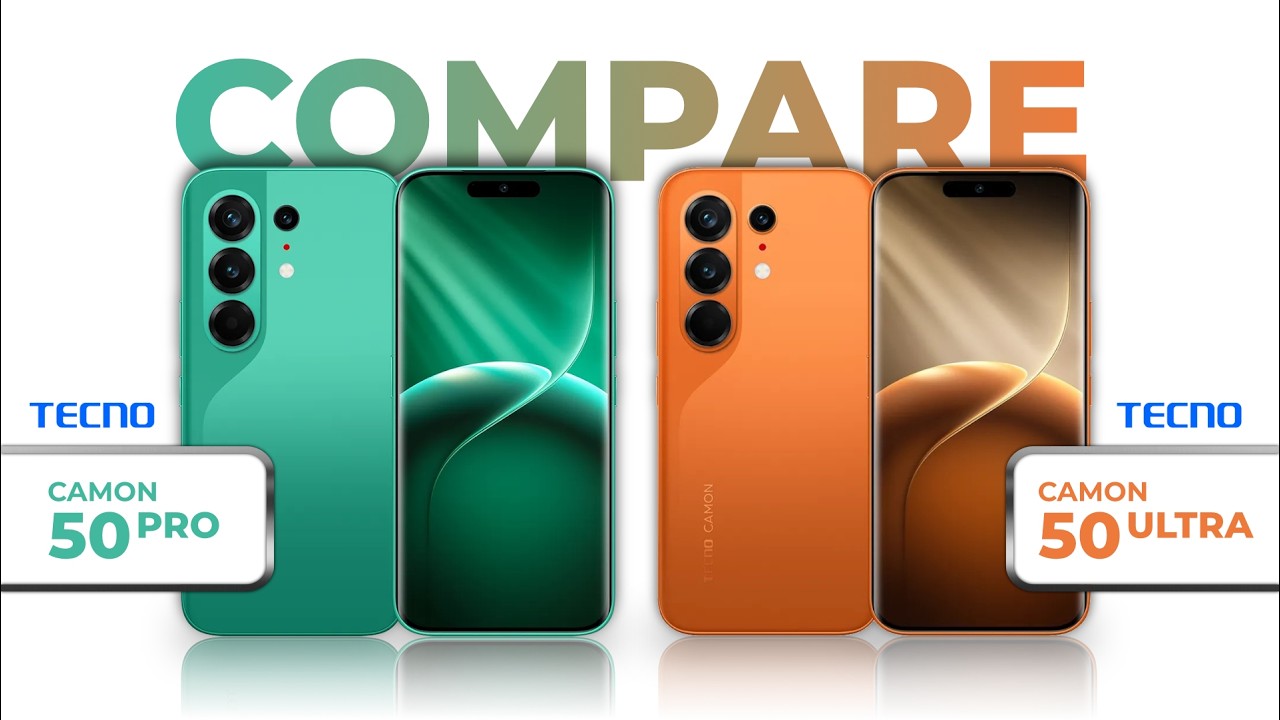 TECNO CAMON 50 PRO VS TECNO CAMON 50 ULTRA | Full Specs Comparison