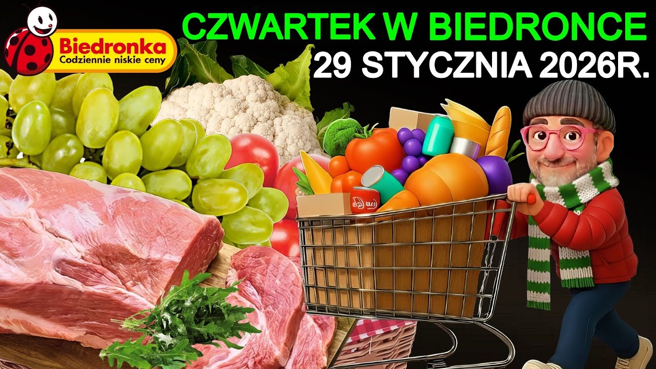 BIEDRONKA | Nowa Oferta | Czwartek 29.01.2026 | To się w Biedronce Teraz Opłaca!