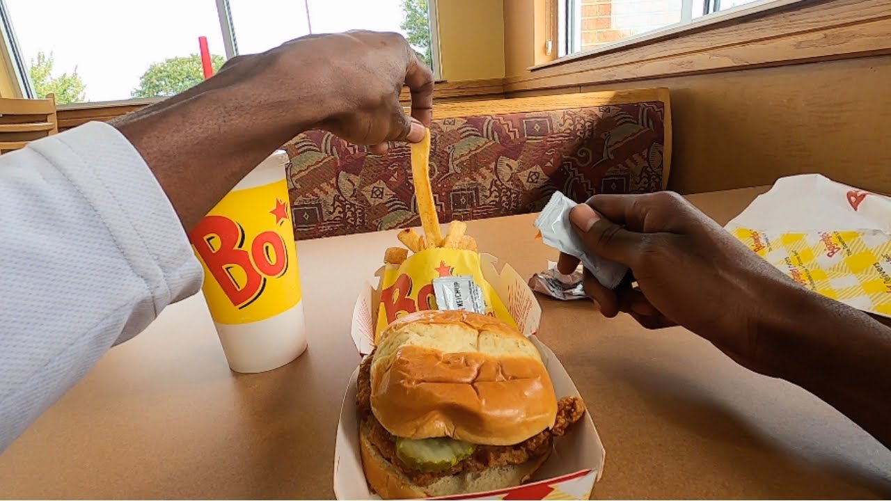 POV Bojangels ORIGINAL CHICKEN Sandwich MEAL