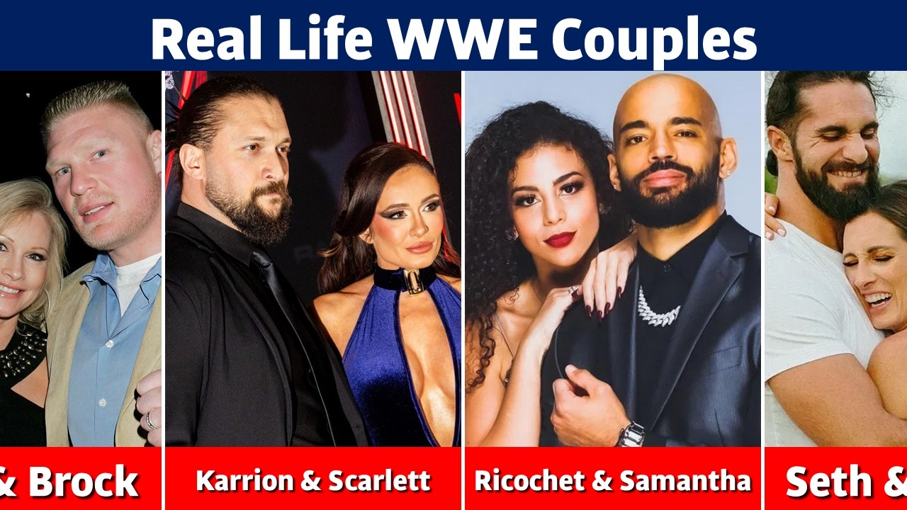 WWE Couples Who Married in Real Life 💍❤️ | WWE Couples in 2025