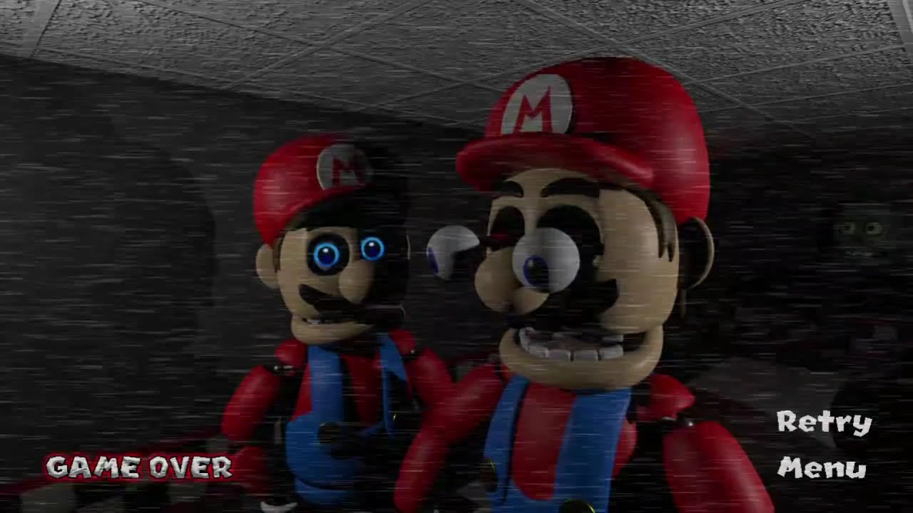 Five Nights at Mario's - 3D Remastered / All Jumpscares.