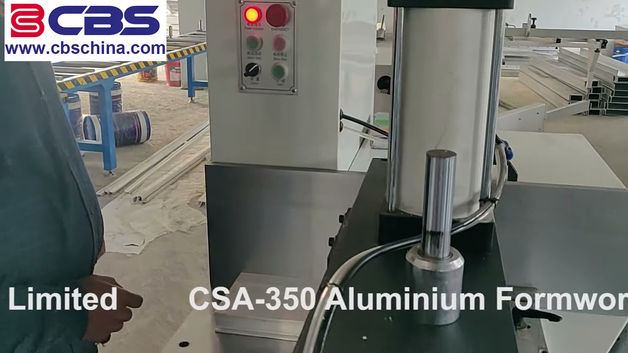Aluminium Formwork Stiffeners Chamfering Machine