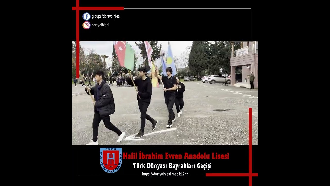Türk Dünyası Bayrakları Geçişi-2024