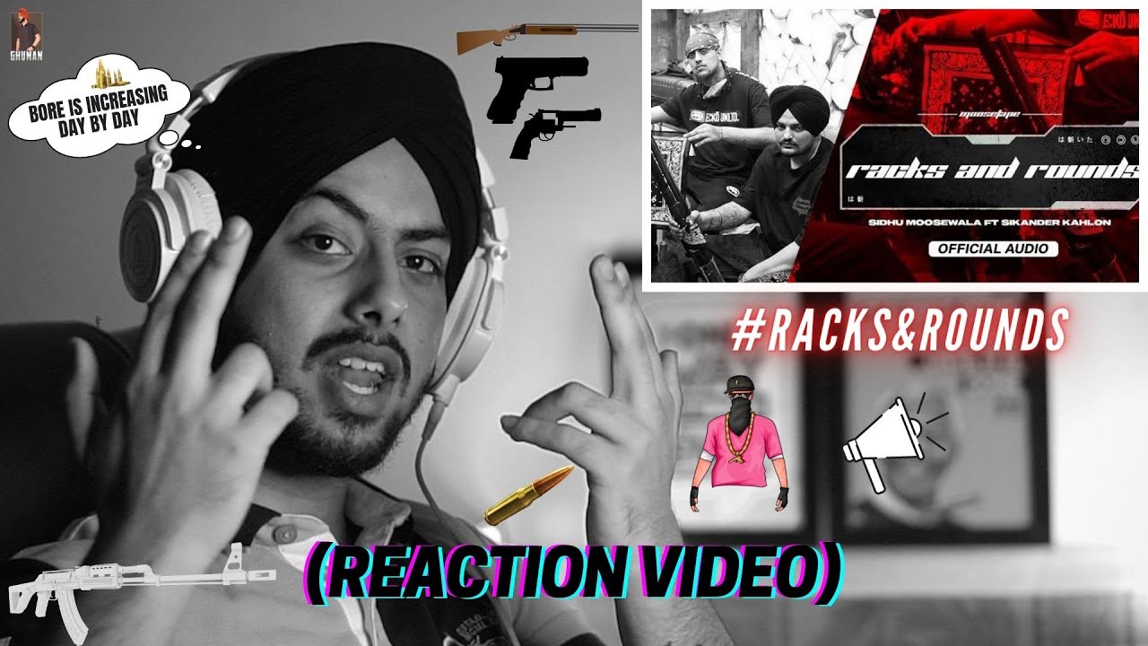 Reaction on Racks And Rounds - Sidhu Moose Wala | Sikander Kahlon | Moosetape