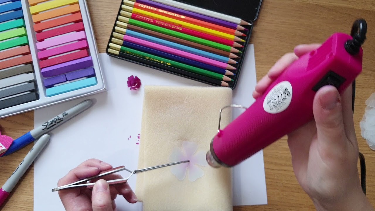 How to make shrink paper flowers