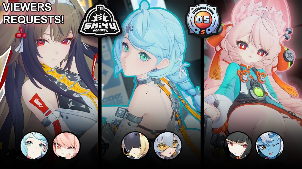 Shiyu 5 Viewers Requests! / Ye Shunguang x Seed & Seed x Soldier 11 & Miyabi x Zhao / ZZZ 2.5