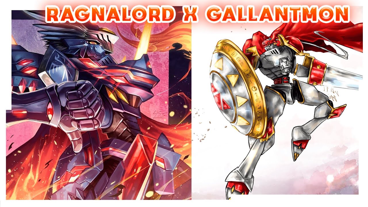 Ragnaloardmon x Gallantmon - Digimon TCG