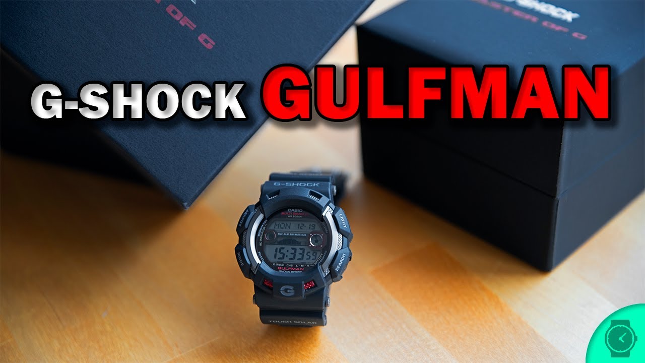 G-SHOCK GULFMAN GW-9110 - UNBOXING [PT]