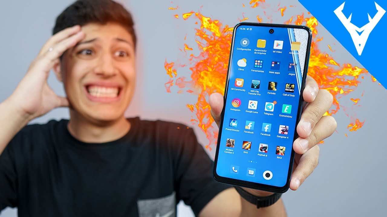 ENCHENDO A MEMÓRIA DO Redmi Note 9S com 30 JOGOS PESADOS será que trava? #teste