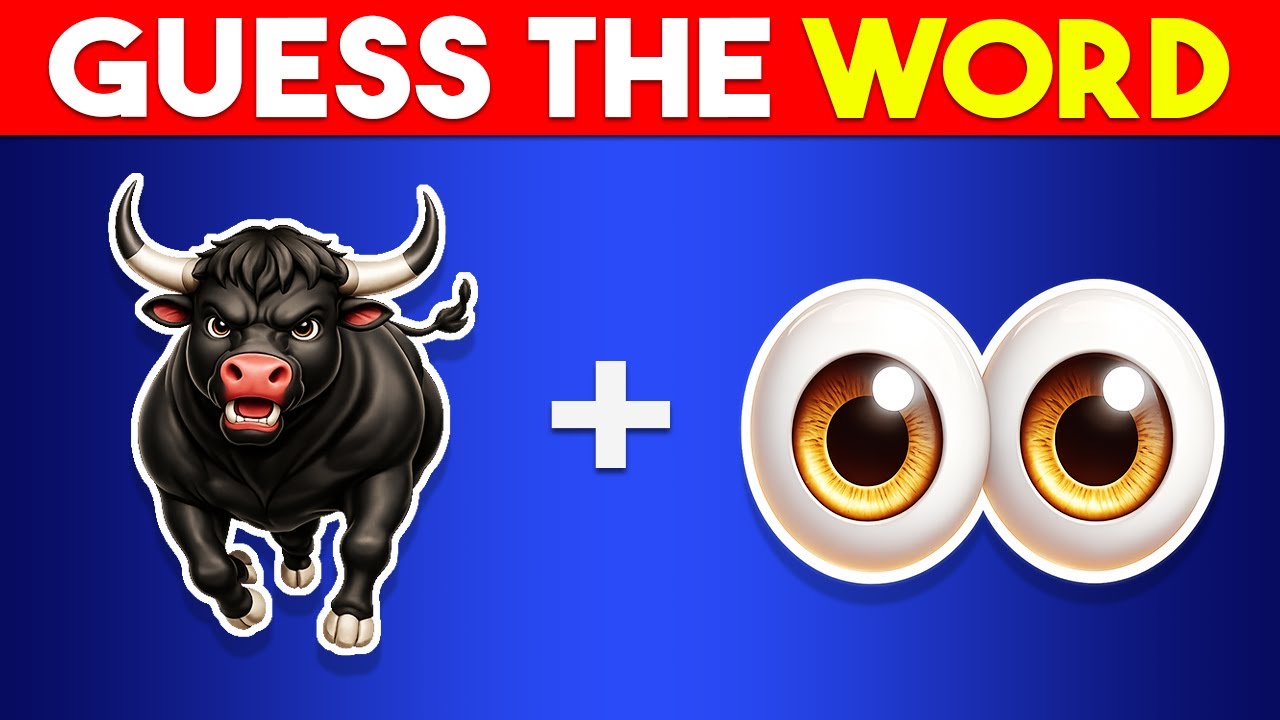 Guess The WORD By Emojis 🤔🙄 Best Emoji Quiz 2026 | Quiz Bear