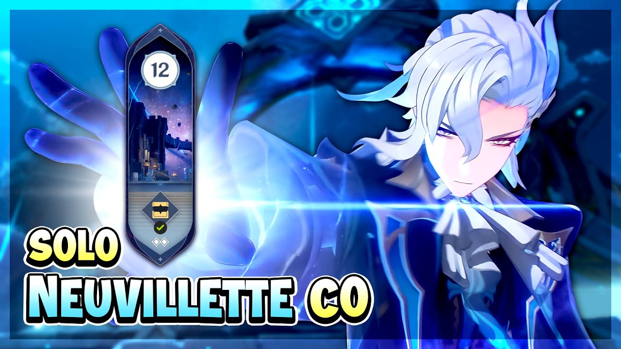 NEUVILLETTE F2P SOLO en el ABYSS 😱 | Genshin Impact