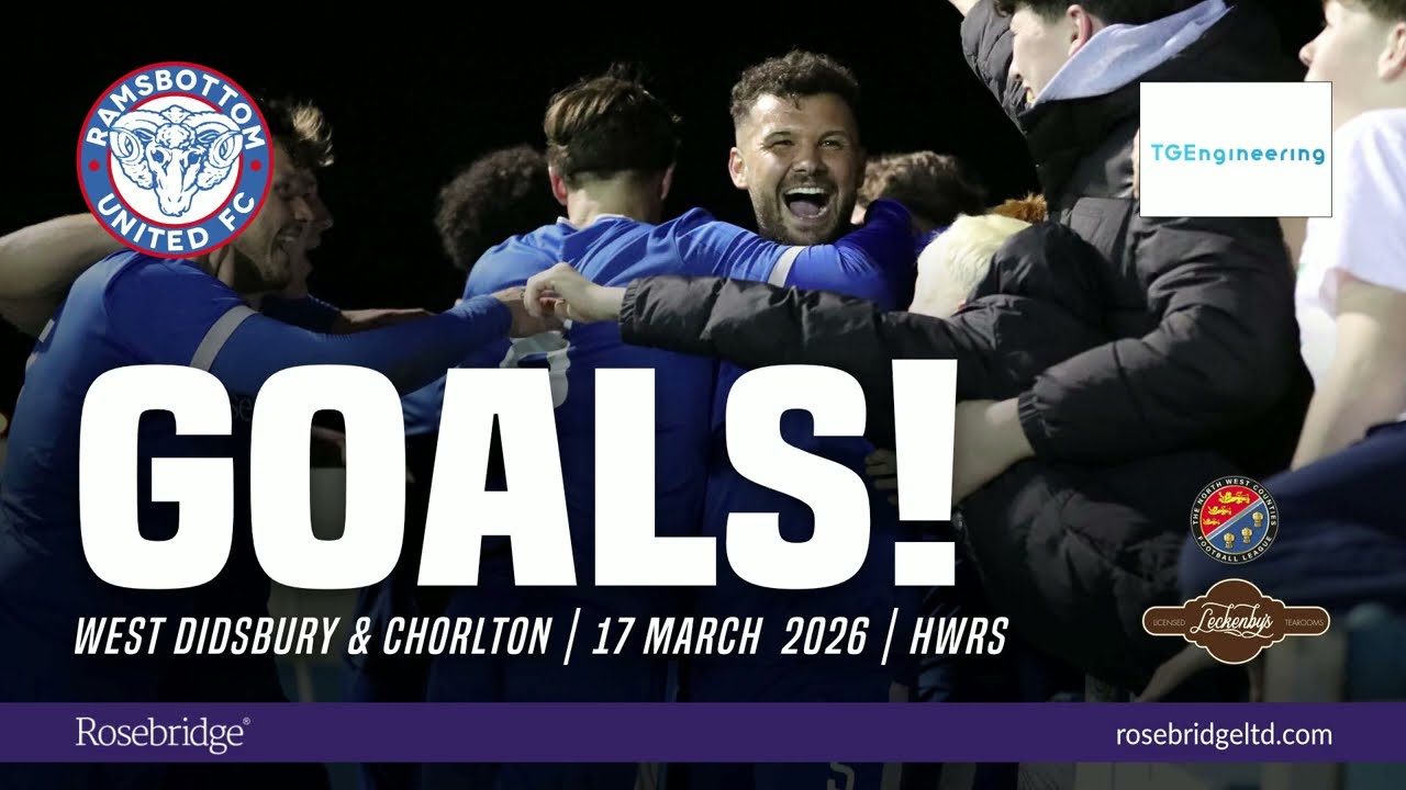 RAMSBOTTOM UNITED 3-1 WEST DIDSBURY & CHORLTON