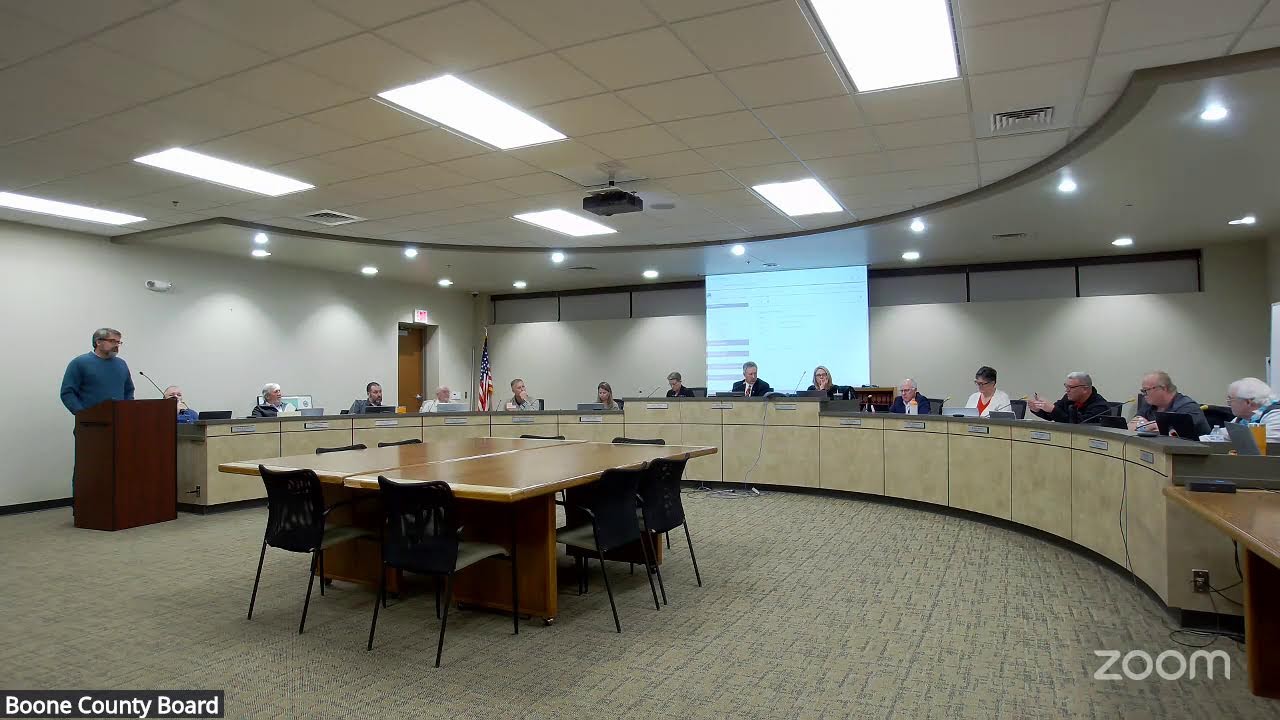 Boone County Board Meeting 2/19/2026