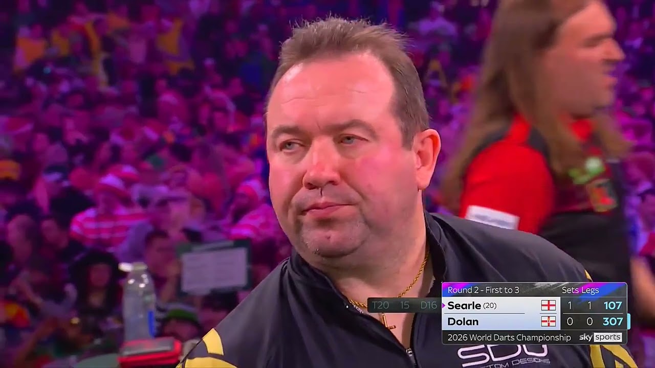 BRENDAN DOLAN VS RYAN SEARLE HIGHLIGHTS 2026 WORLD DARTS CHAMPIONSHIP