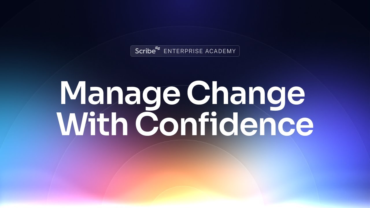 Enterprise Academy: Change management