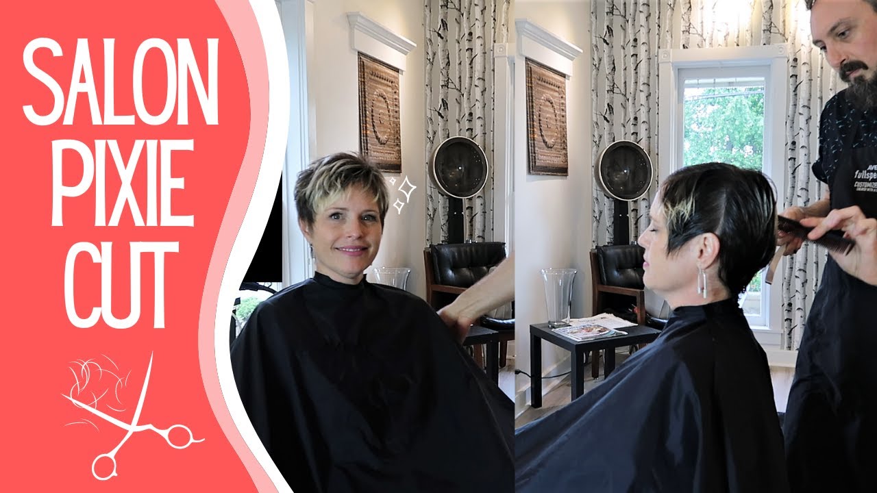 Salon Pixie Cut!