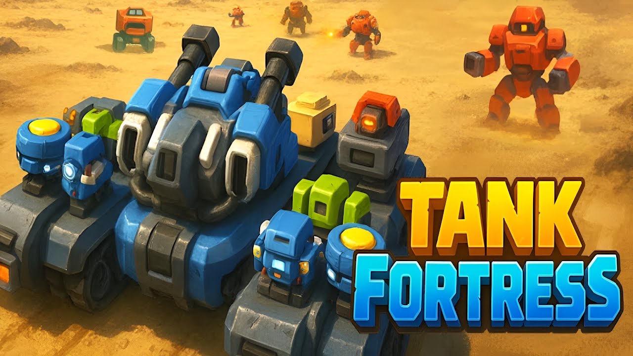 Tank Fortress - tower defense (by Youloft Games) IOS Gameplay Video (HD)
