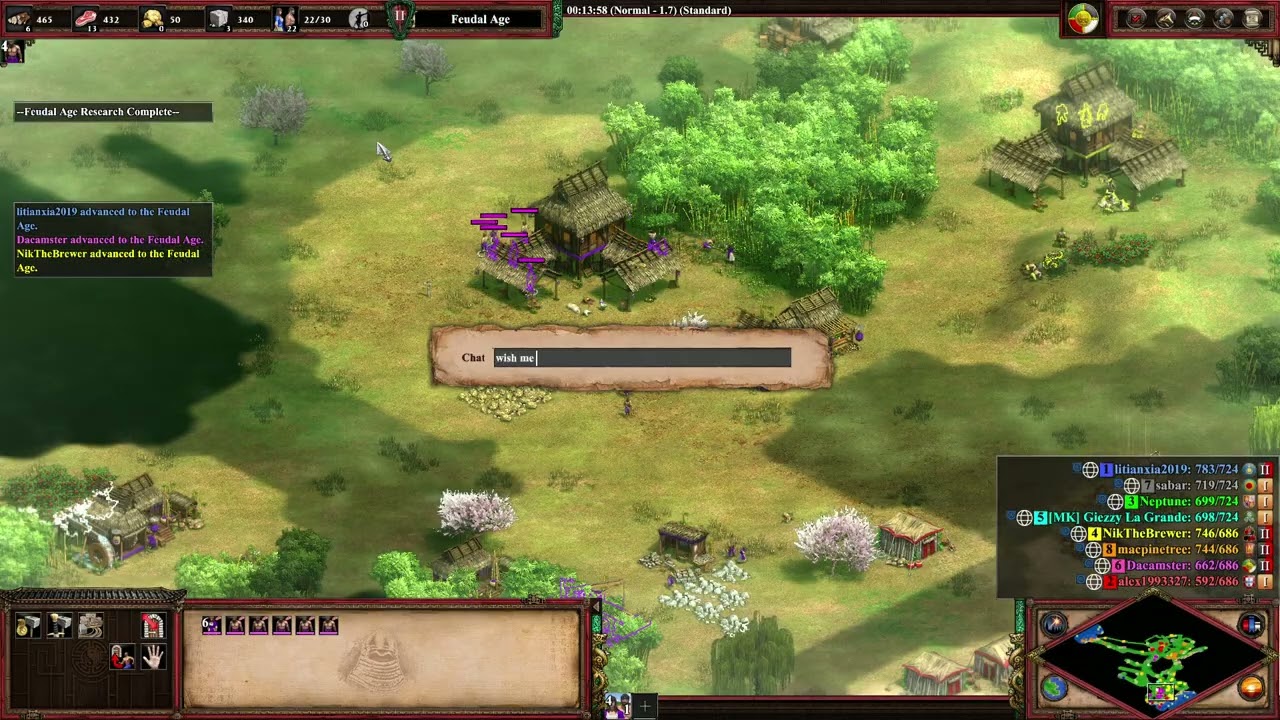 AOE2 Ranked Game 4v4