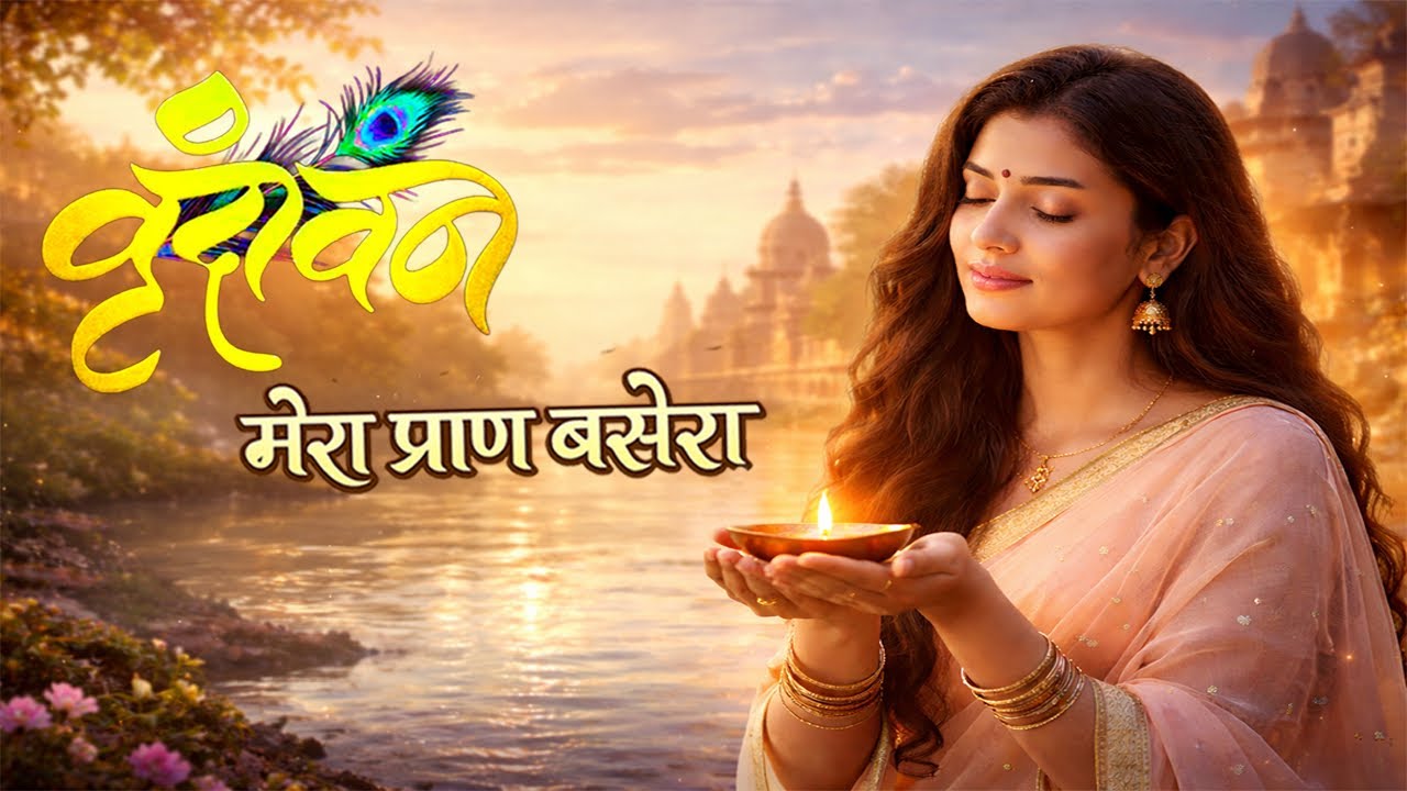 वृंदावन मेरा प्राण बसेरा | Radha Krishna Bhakti Song | Vrindavan Devotional | Heart Touching Bhajan