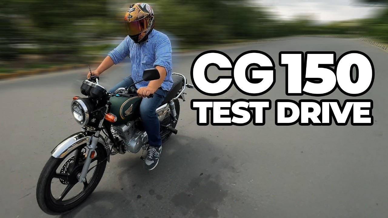 Honda CG150 - First Ride Impression
