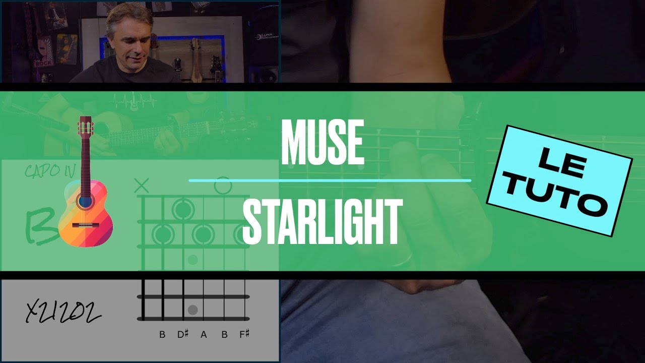 Starlight - Guitare Tutoriel Complet (Muse) 🎸