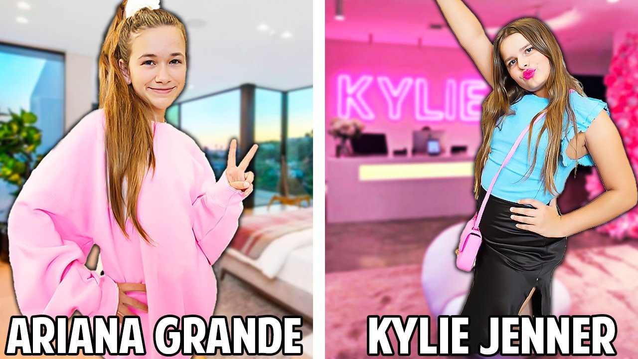 Turning Into WHATEVER CELEBRITY You Land ON!! *must see*