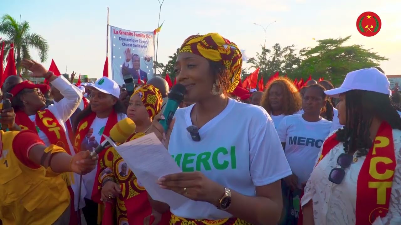 L'arrivée du Président de la République à Pointe-Noire