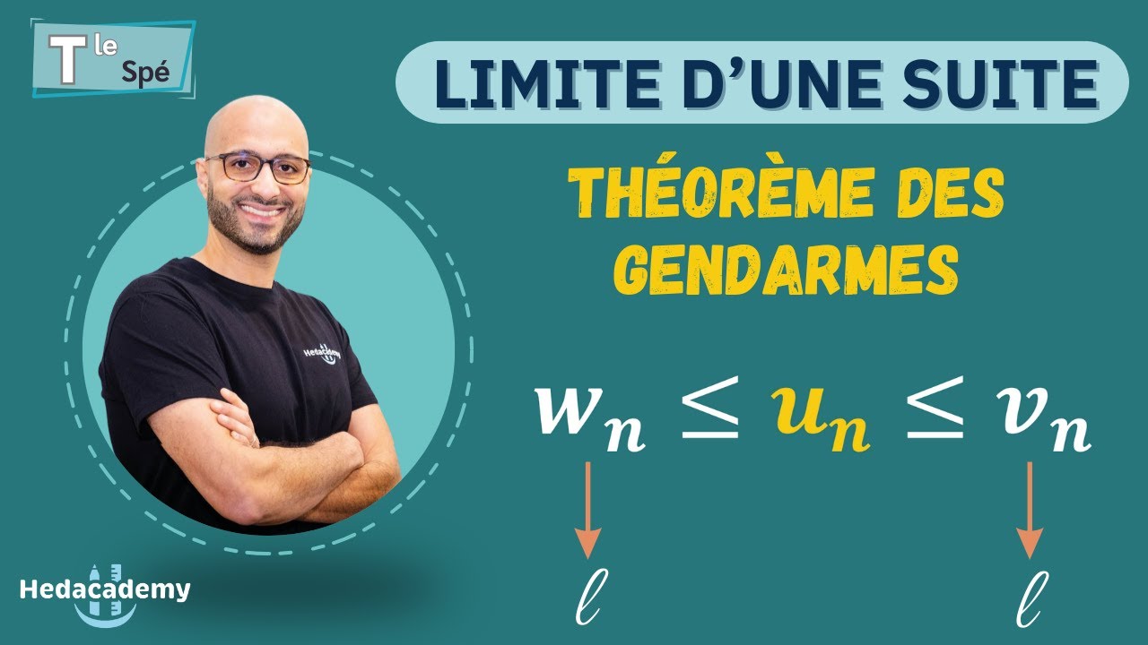 LE THÉORÈME DES GENDARMES - Terminale