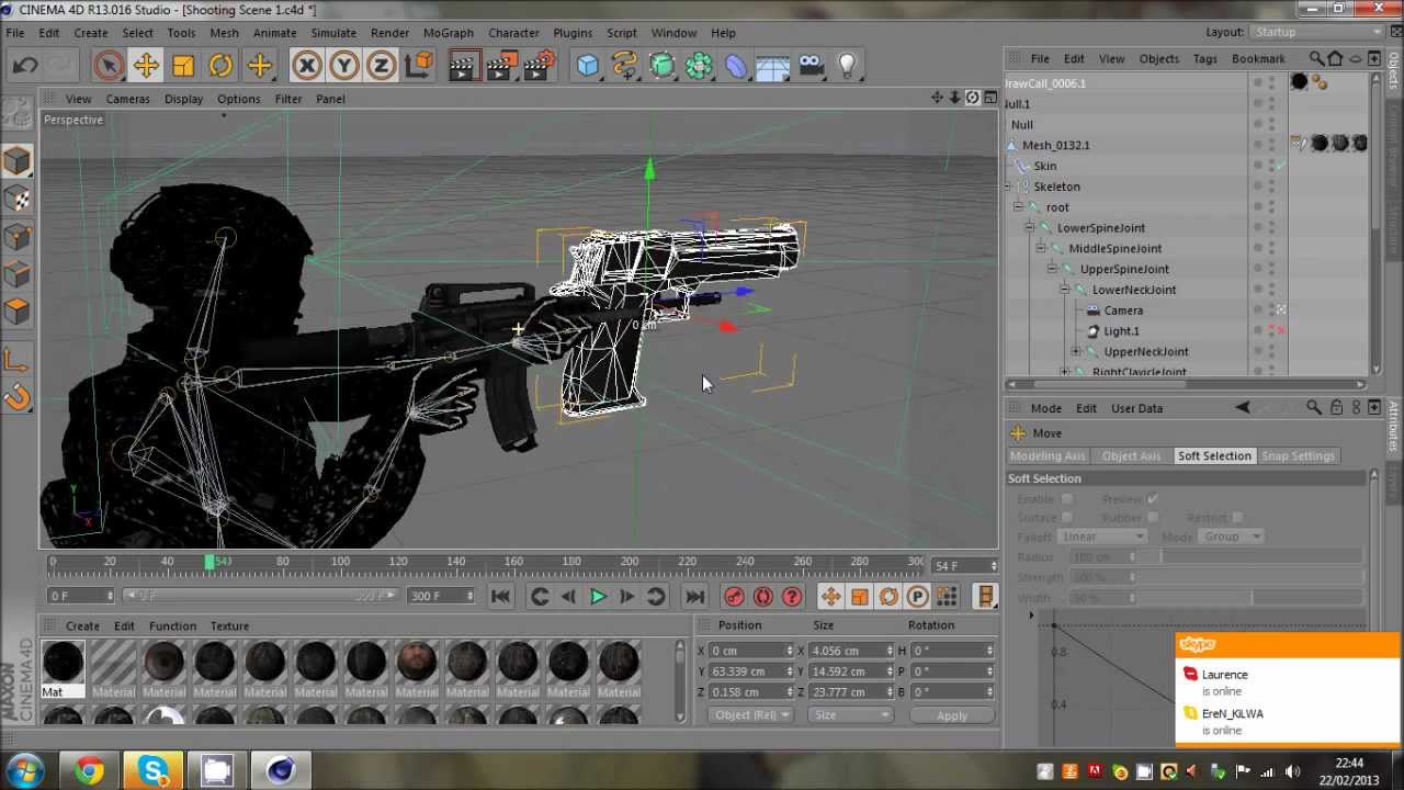 Cinema 4D | Interacting With Weapons Tutorial