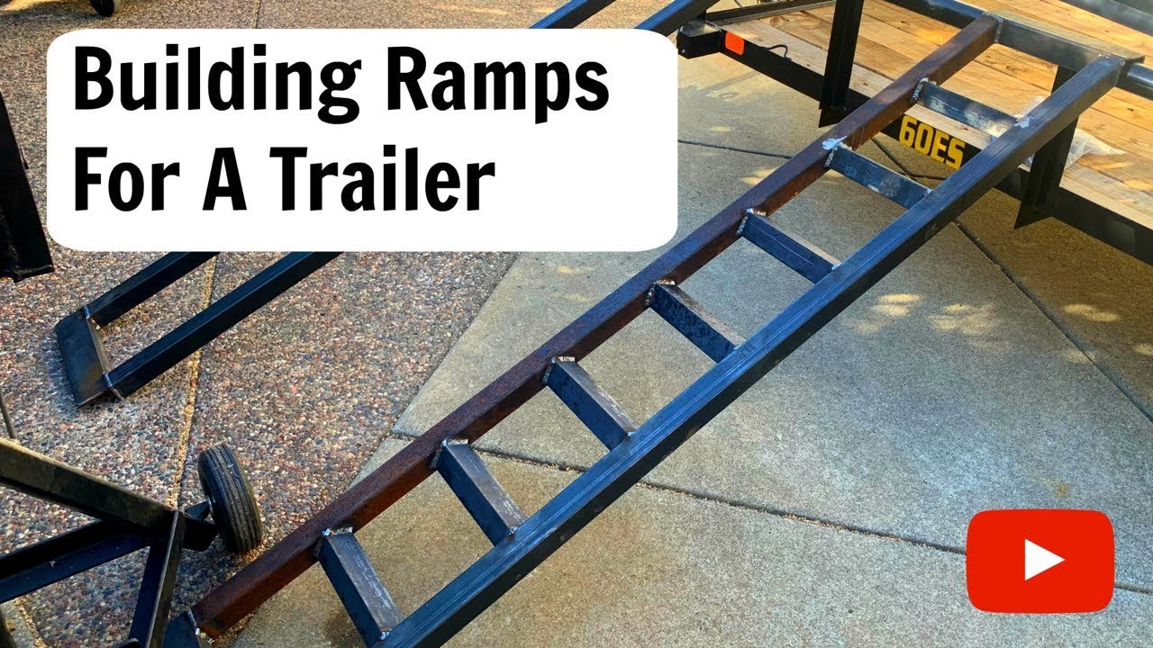 Building Ramps for a Trailer  #Welding  Ken Rentschler