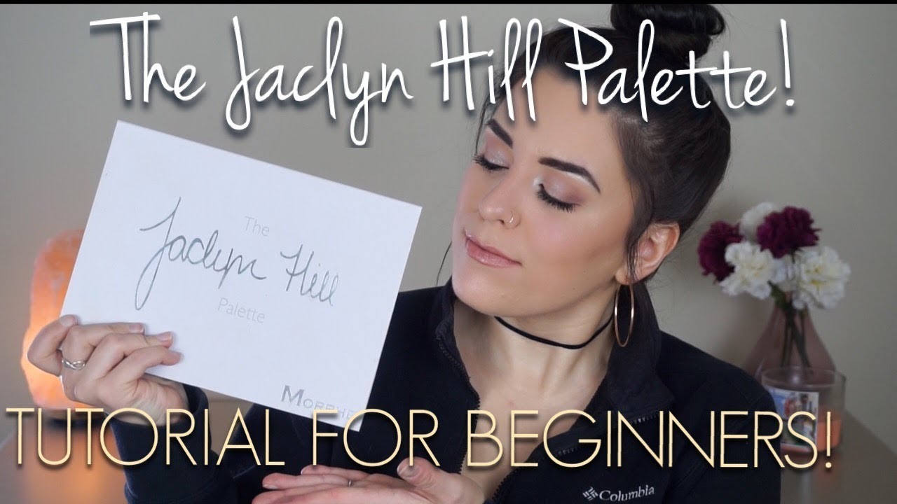 SIMPLE AND EASY EYESHADOW TUTORIAL! | JACLYN HILL PALETTE FOR BEGINNERS!