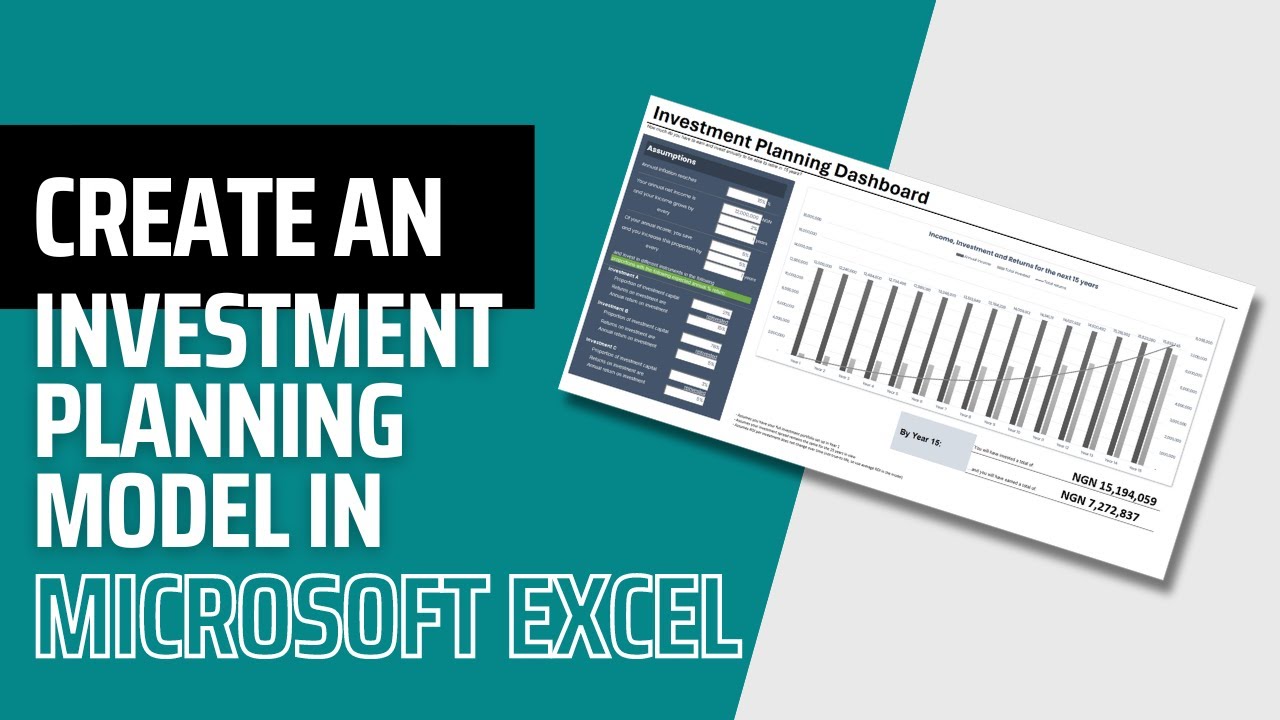Create an Investment Planning Model in Microsoft Excel
