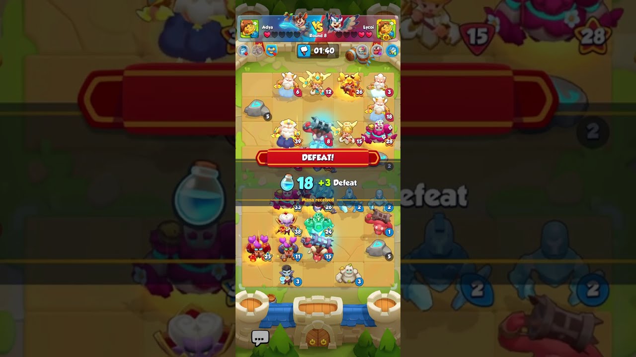 Tips and Tricks Main saat terdesak darah tinggal 10% !!! - Castle Duels