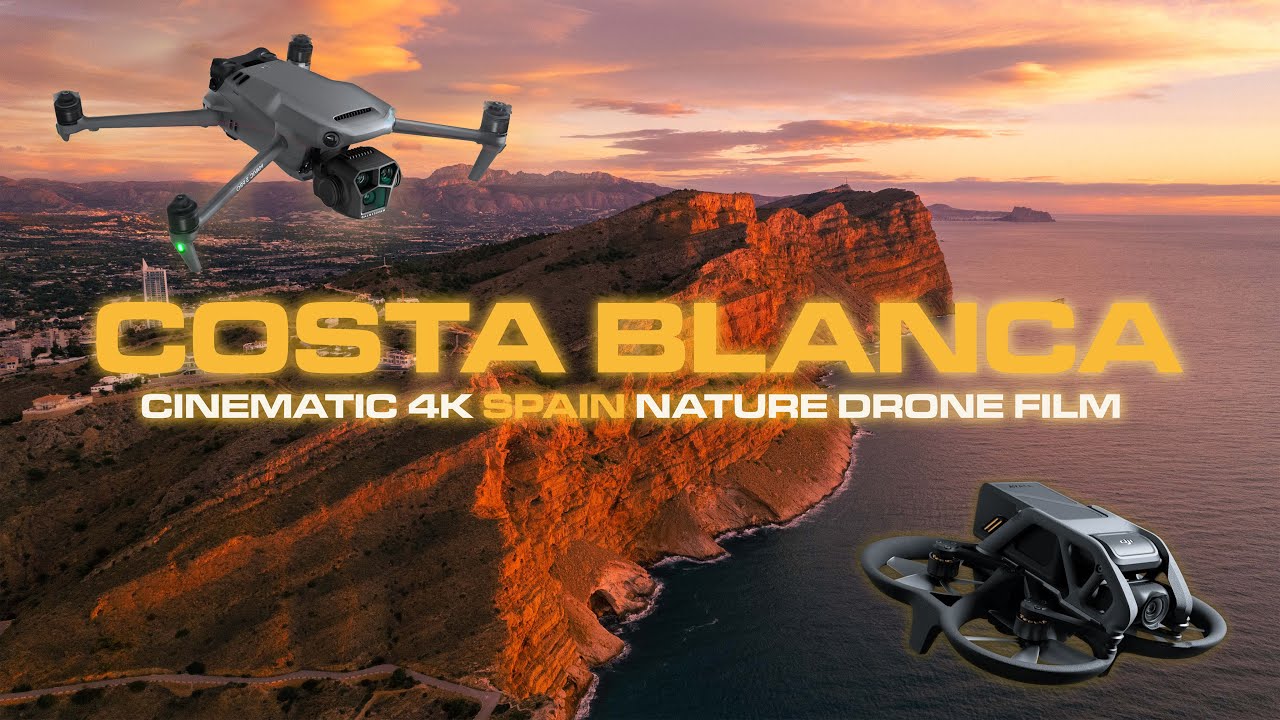 Costa Blanca 🇪🇸 Spain 4K Drone Cinematic Nature Film  🎥