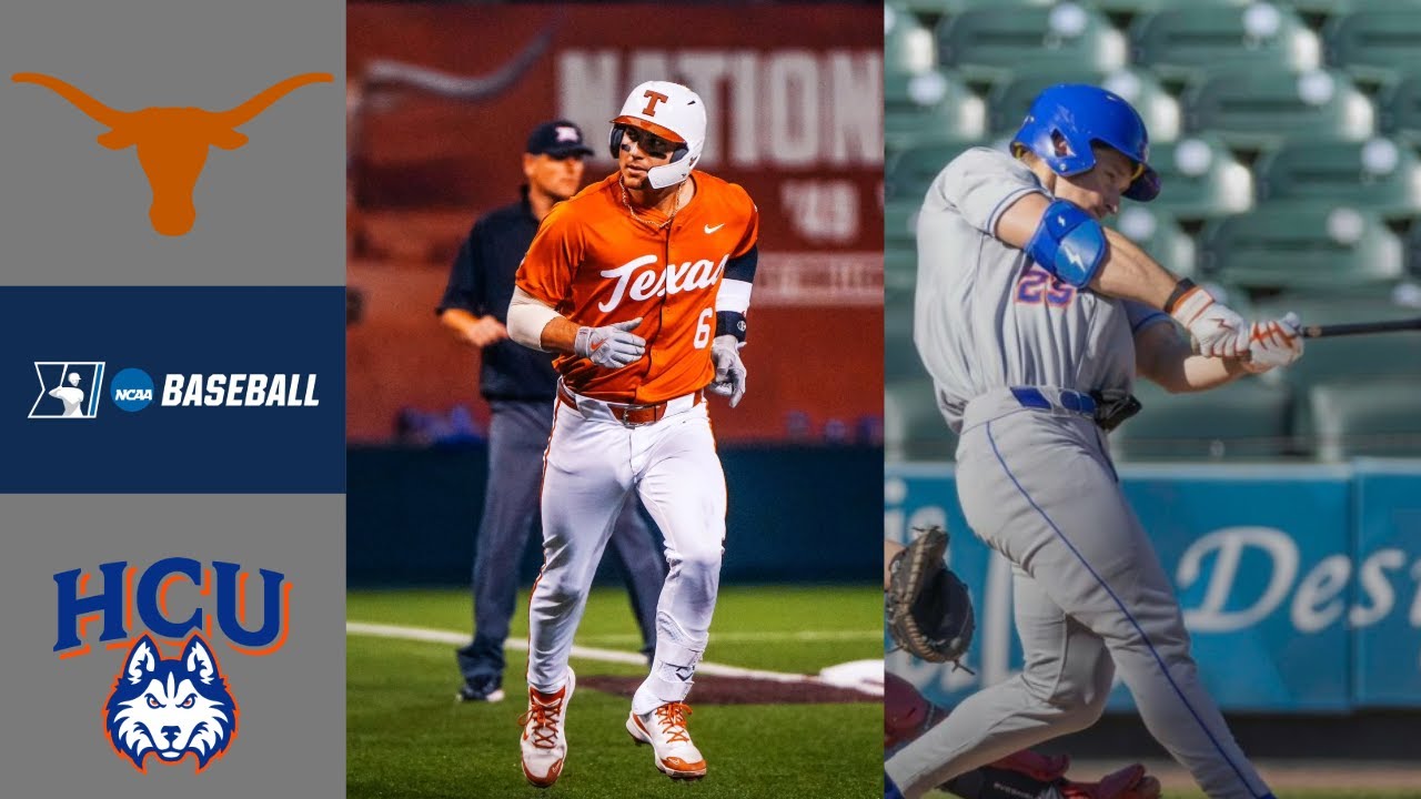 Houston Christian at Texas | 2024 College Baseball Highlights (High Scoring Game!)