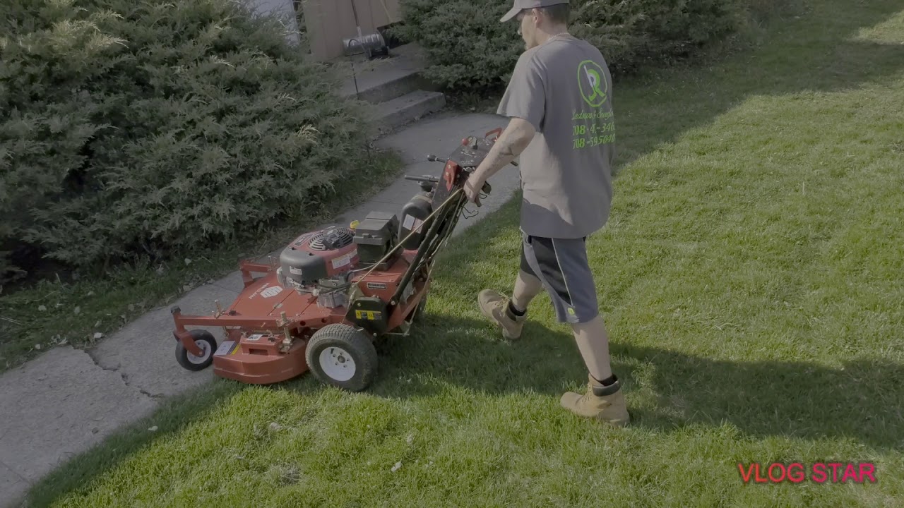 worldlawn 32in walk behind and the first cut of 2020!!!