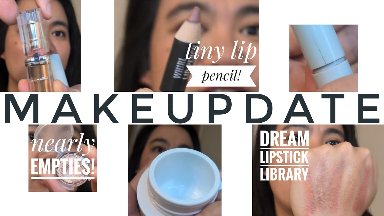 MAKEUPDATE | Nearly empties! And Makeup Milestone unlocked: Dream Lipstick Library 😍