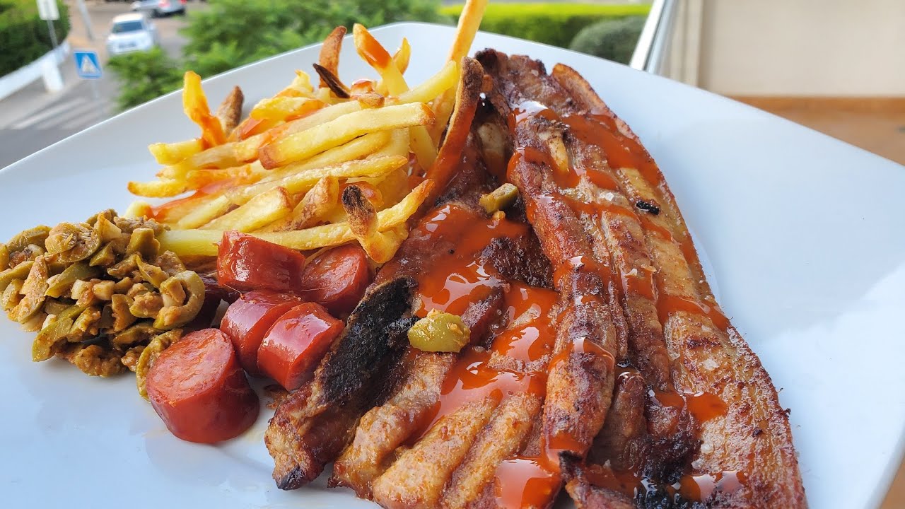 Portuguese Grilled Pork Belly (Entremeada)