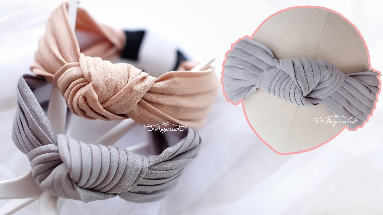 DIY Top Knot Headband NO SEW – DIY Hard Headband Design Tutorial