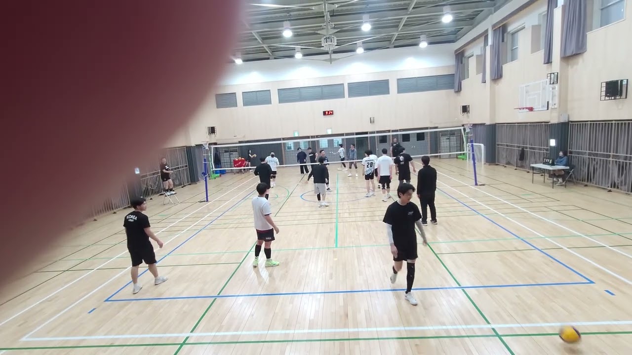 2월23일 남자게임 1세트