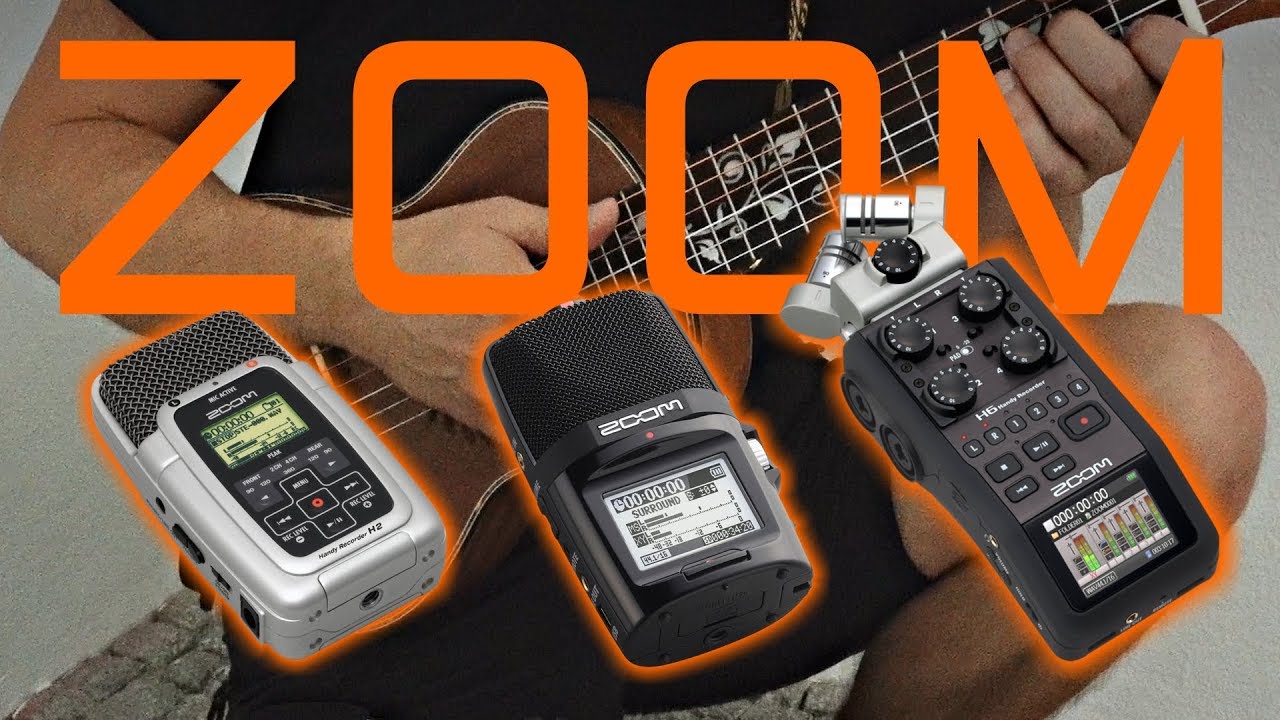 ZOOM H2 vs ZOOM H2n vs Zoom H6 comparison